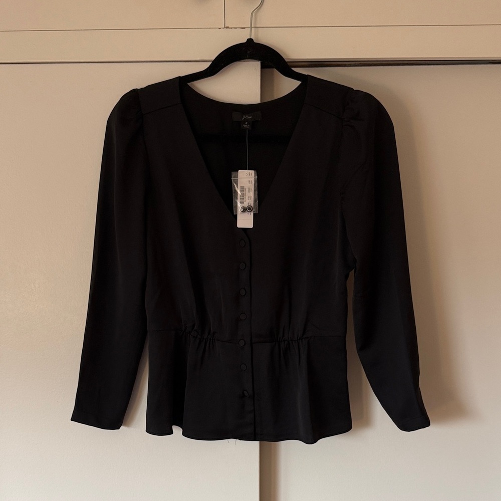 J. Crew Black Women's Top